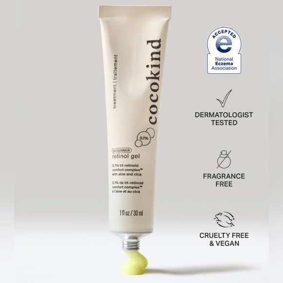 🔴 COCOKIND Beginner Retinol Gel for Sensitive Skin - Picture 2 of 2